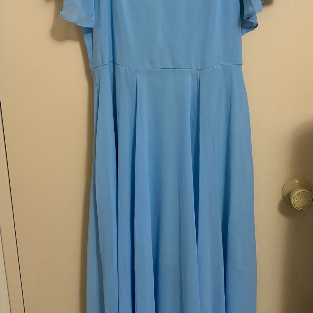 Elegant Light Blue Dress